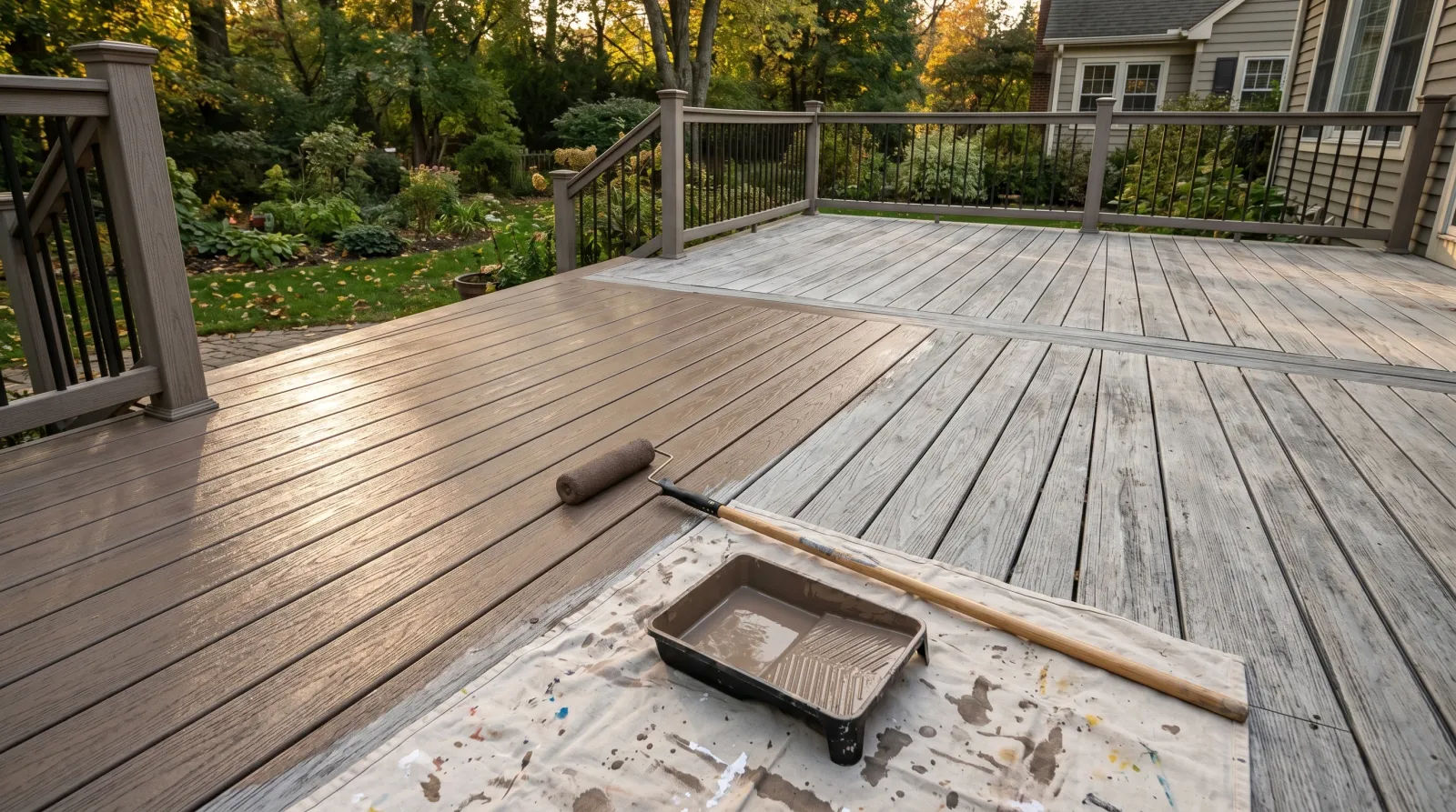 How to Paint Composite (Trex) Decking