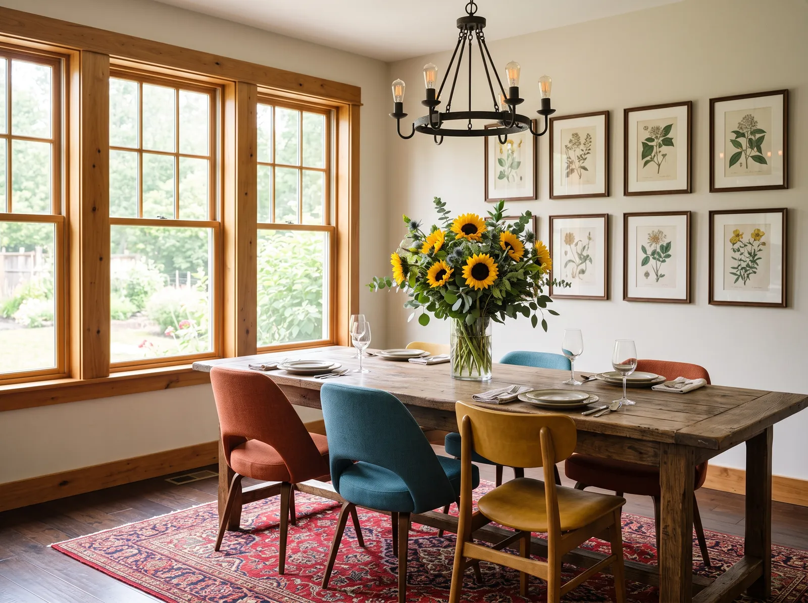 Dining Room painted in Paraffin — Soft Linen Cottage