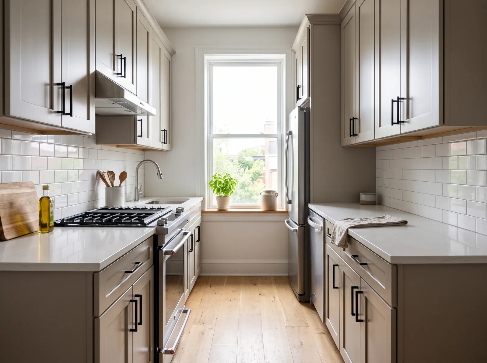 Small painted in Agreeable Gray — Soft Greige Cabinets