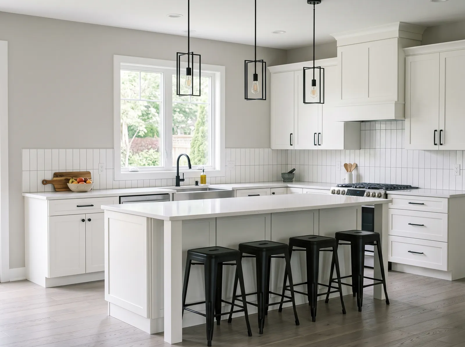 Wall Color painted in Repose Gray — Soft Gray Calm