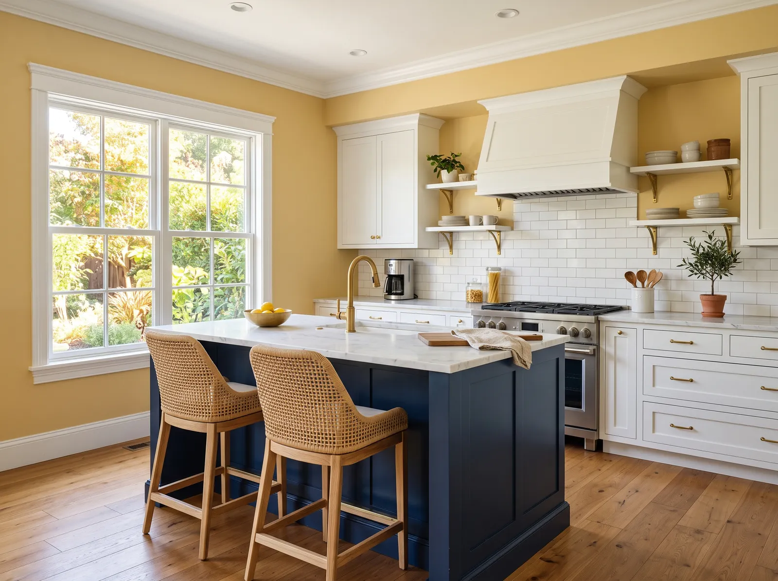 Yellow painted in Concord Ivory — Golden Cream Walls