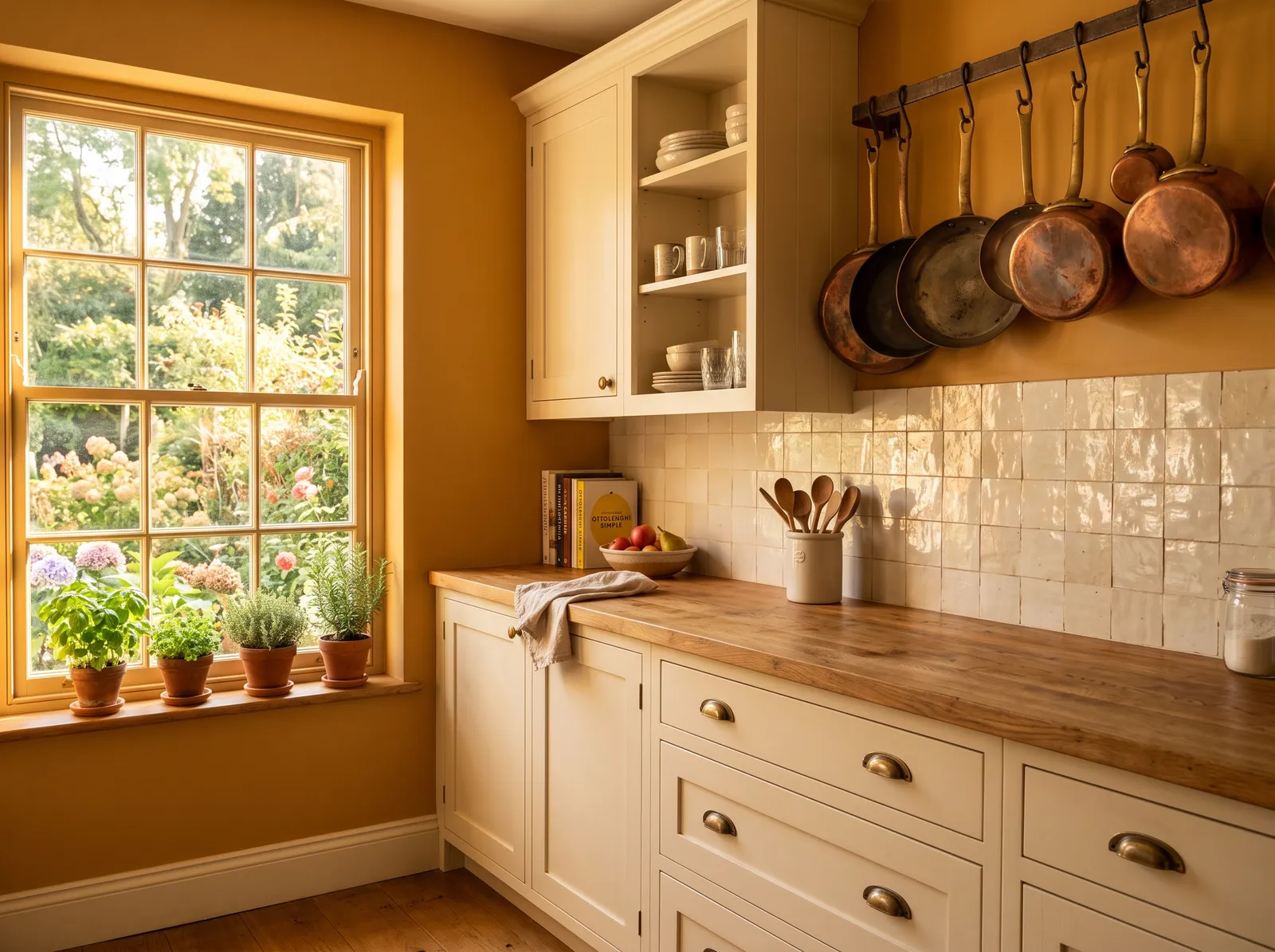 Yellow painted in Honeycomb — Honey Warmth