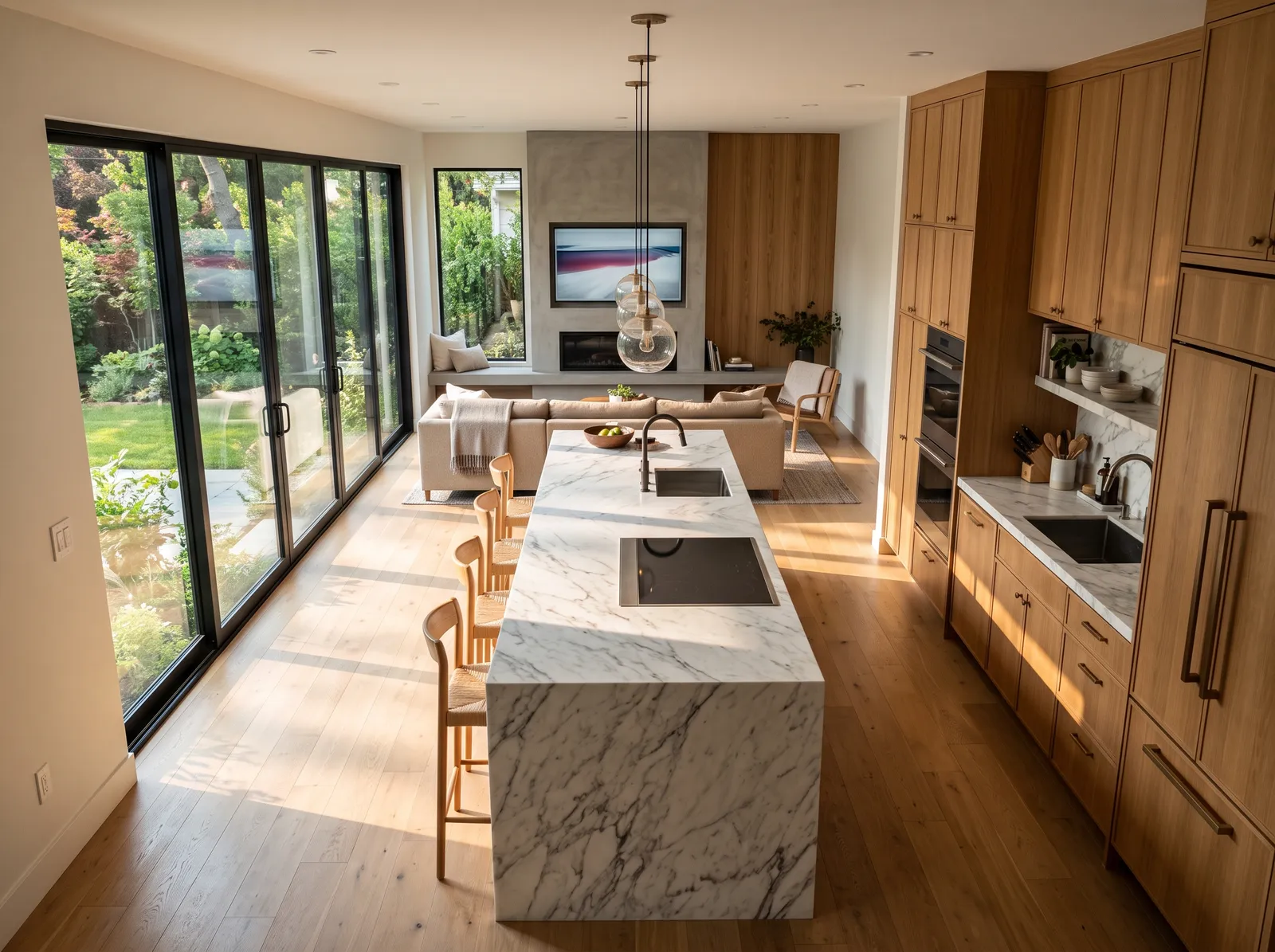 Open-Plan painted in Incredible White — One Greige, Wall to Wall
