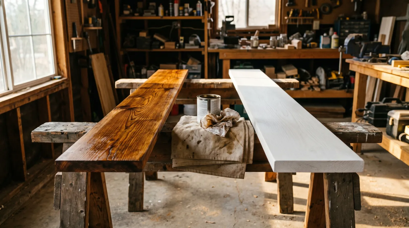 How to Treat Wood With Oil Before Painting