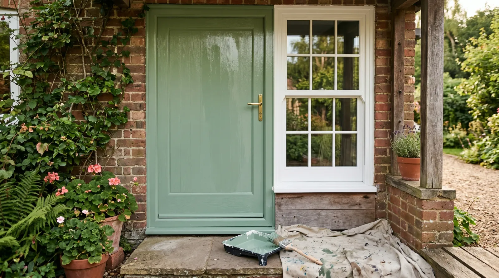 How to Paint Vinyl Windows and Doors Without Warping the Frames