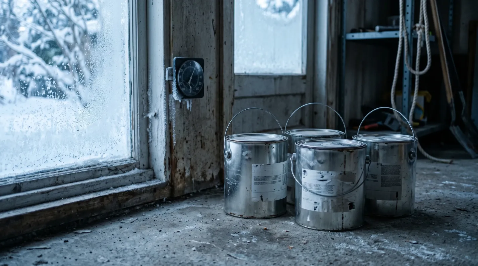 Can Paint Freeze? Storage Temperature Explained