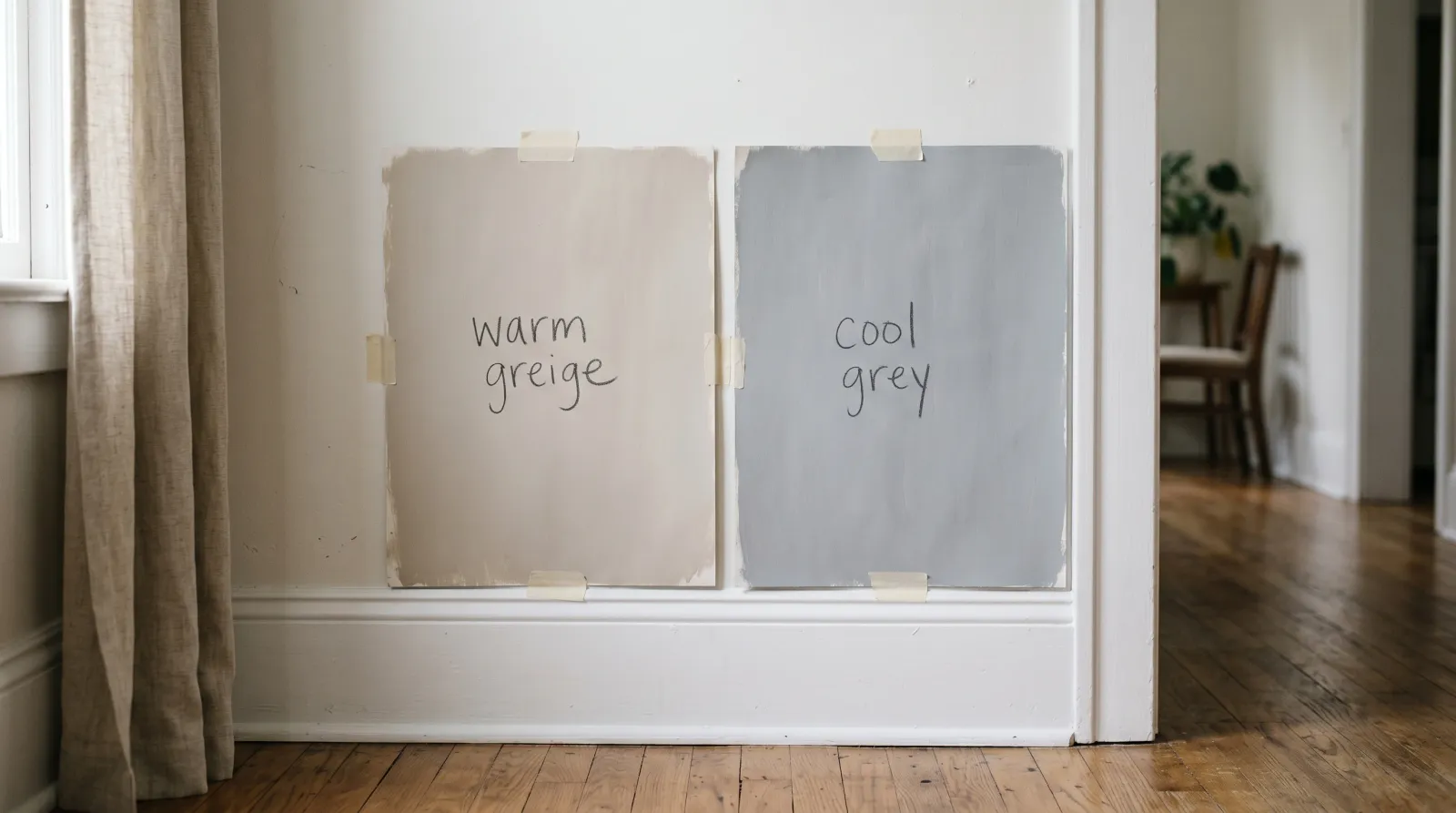 How to Test Wall Colors Against Existing Trim