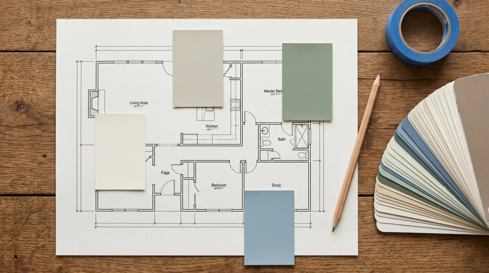 How to Map Paint Colors on a Floor Plan
