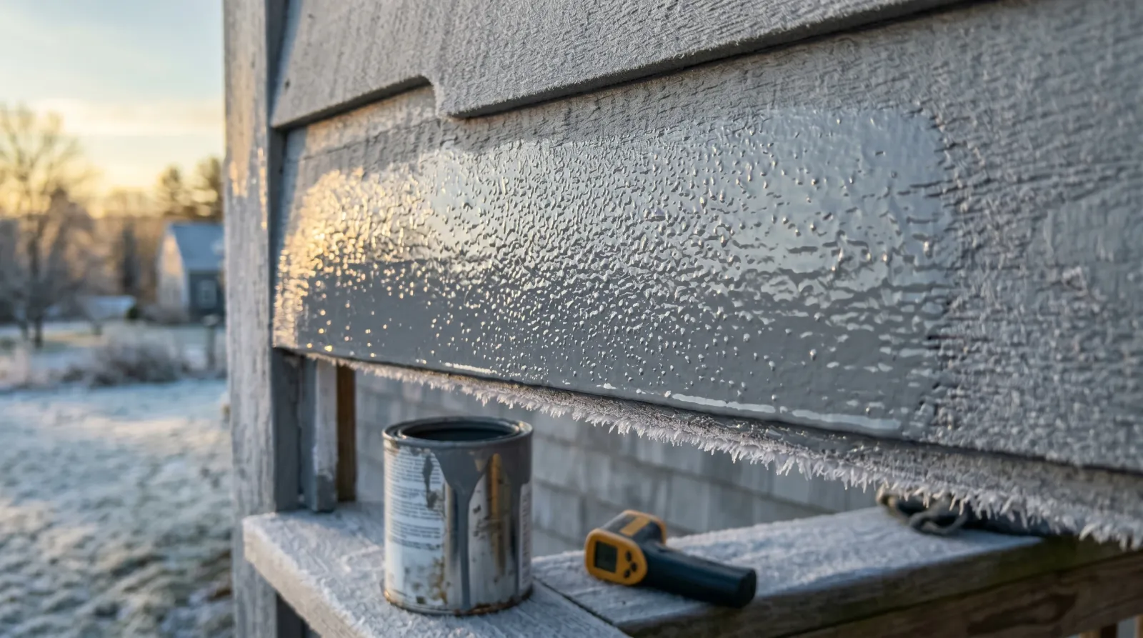 Can You Paint Below Freezing? Winter-Formula Paints Explained