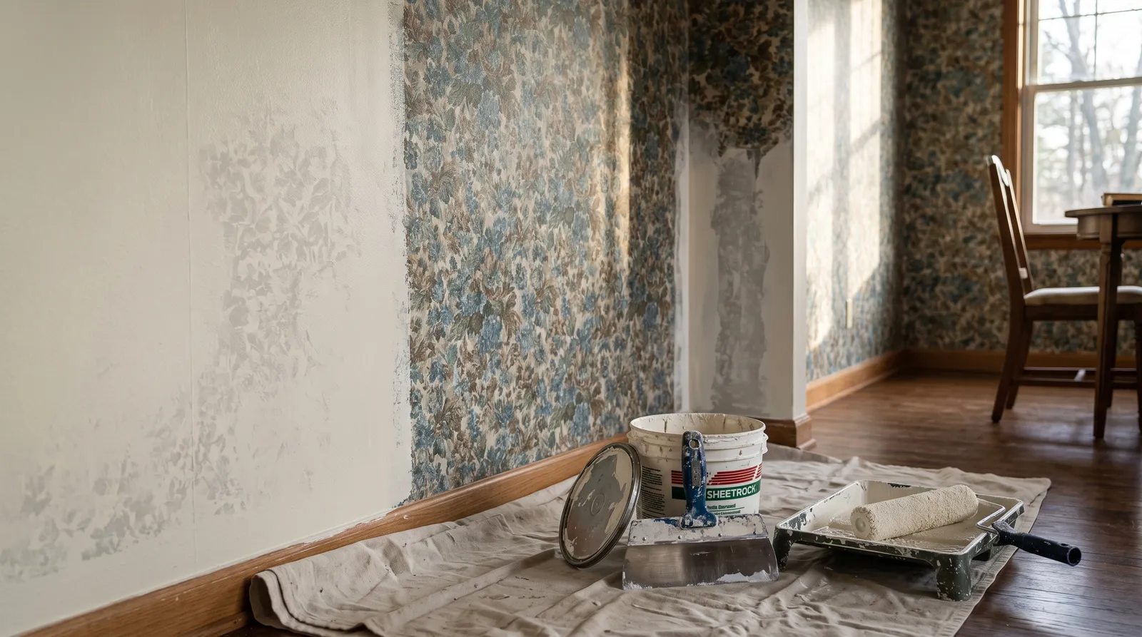Can You Paint Over Wallpaper? Yes, If It Passes Four Checks