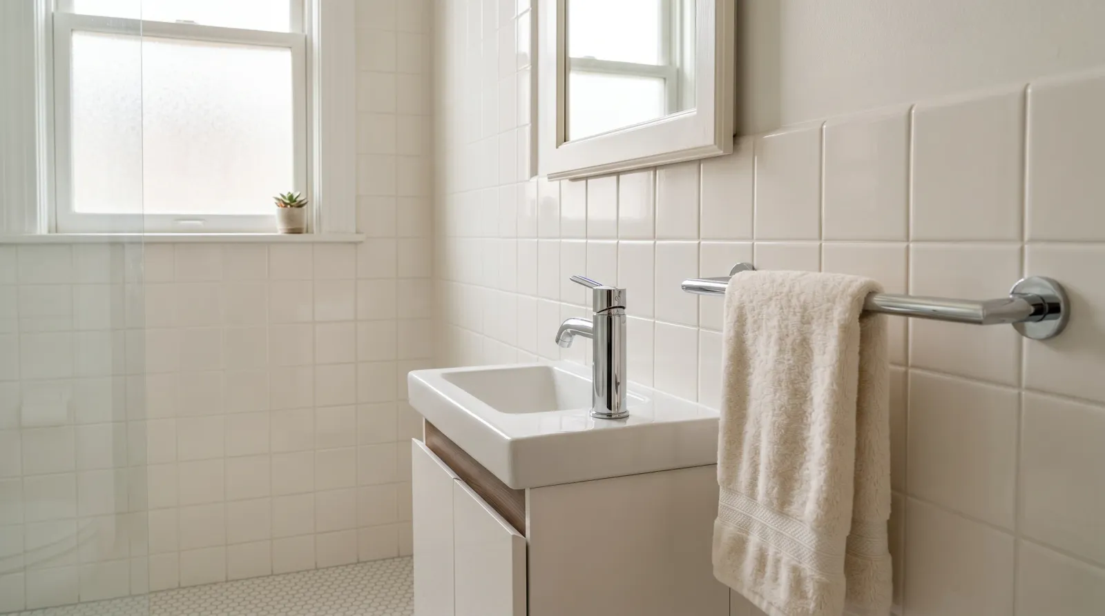How to Paint Bathroom Tile