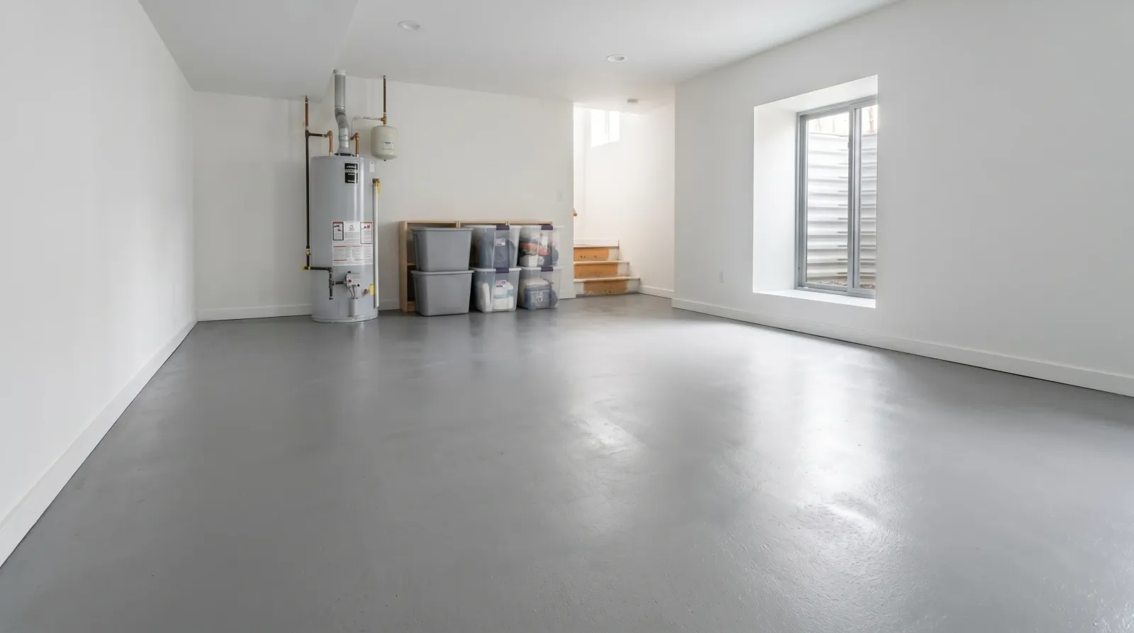 How to Paint a Basement Concrete Floor