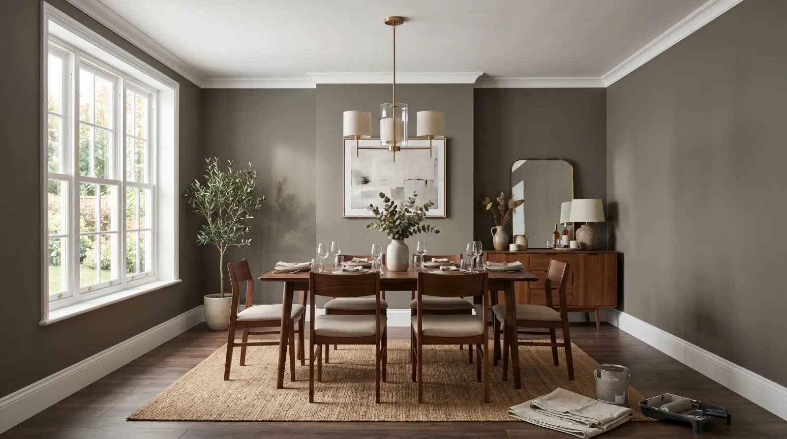 How to Paint a Dining Room