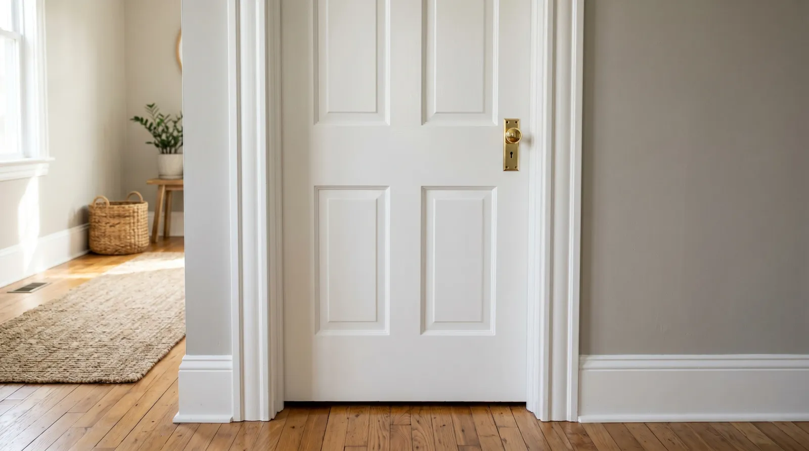 How to Paint Door Frames