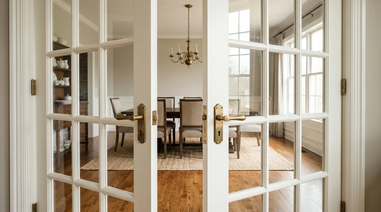 How to Paint French Doors