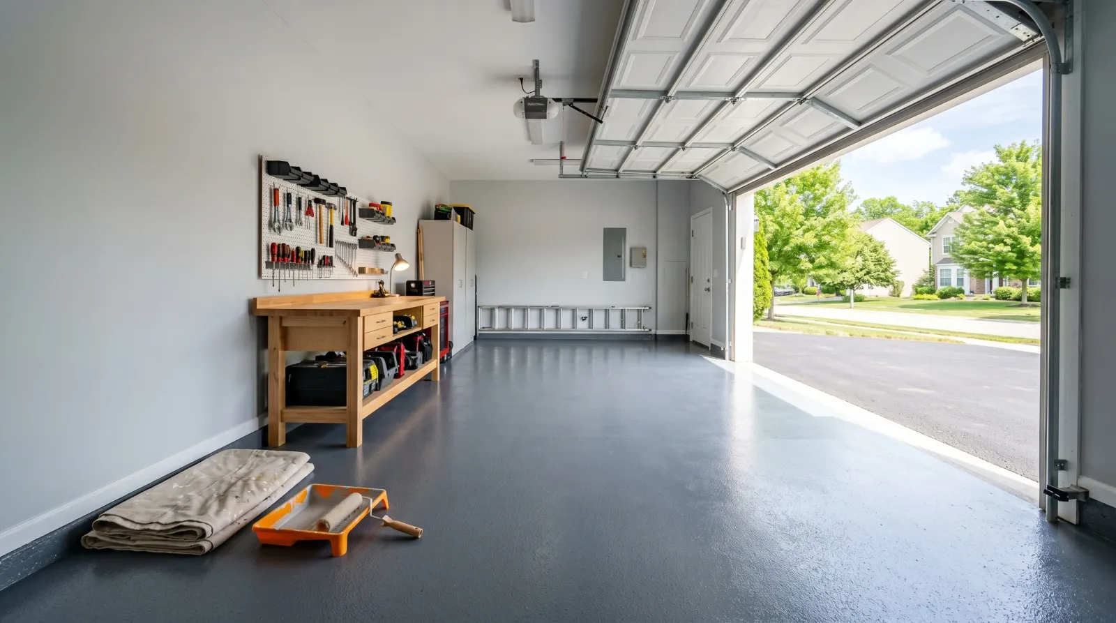 How to Paint Garage Walls