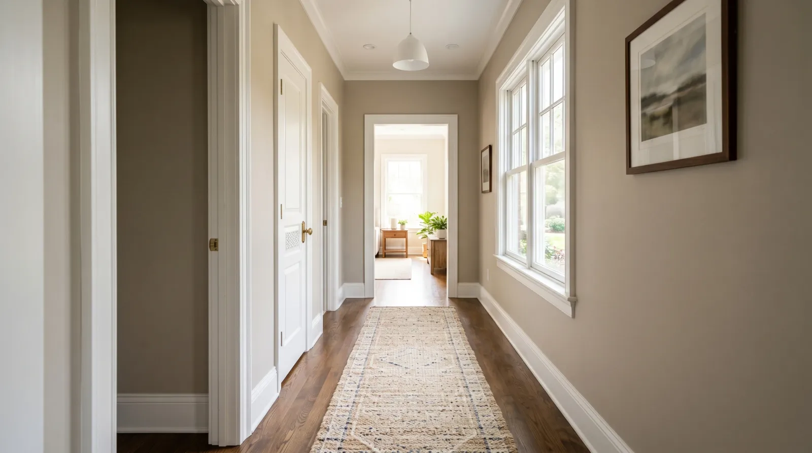 How to Paint a Hallway