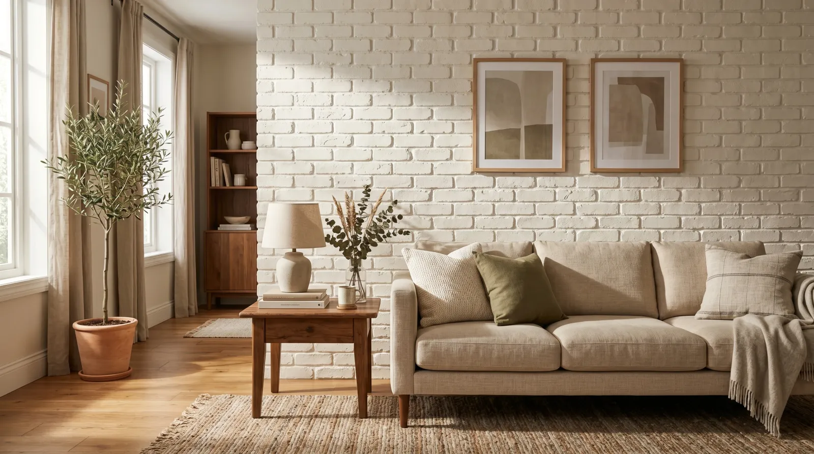 How to Paint an Interior Brick Wall