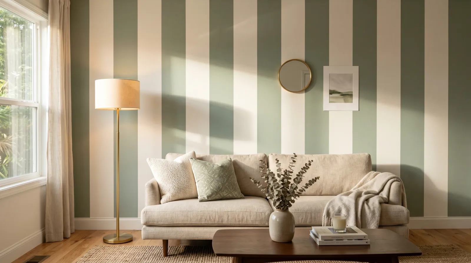 How to Paint Stripes on a Wall