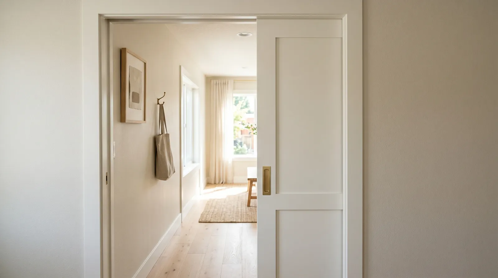How to Paint Pocket Doors