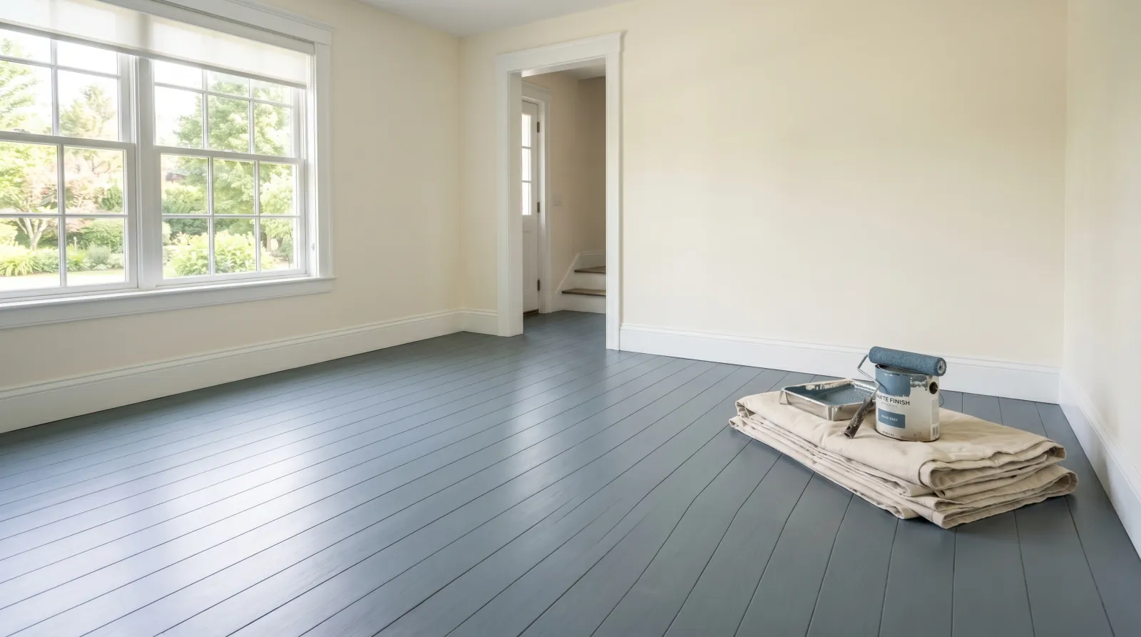 How to Paint a Wood Floor