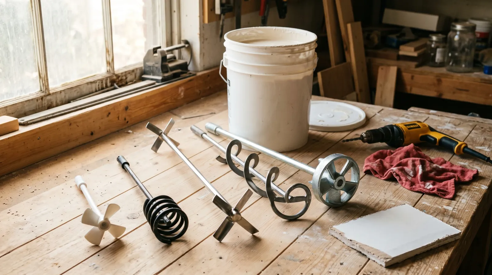 Best Paint Mixing Paddles for Drills in 2026