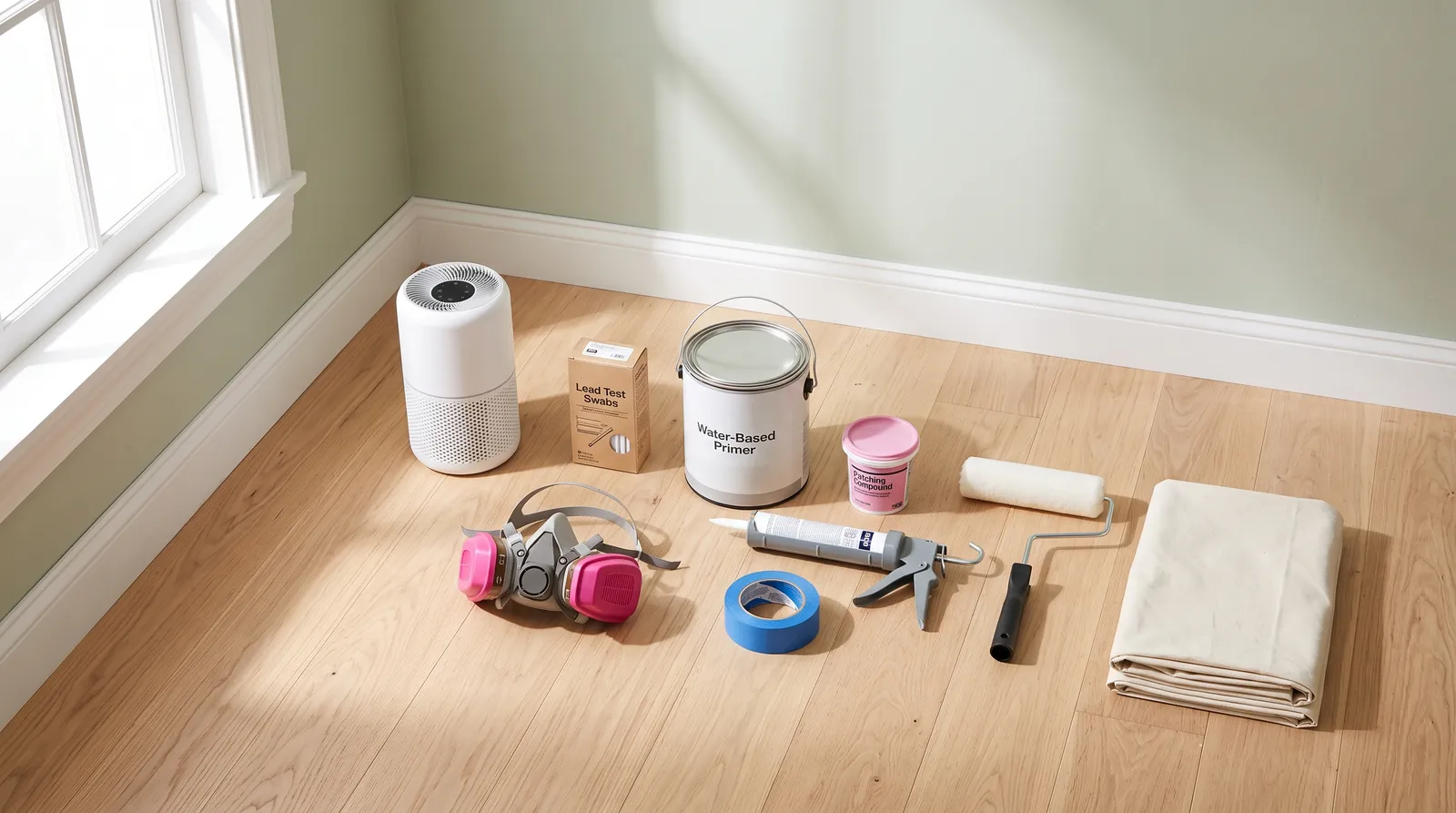 The Nursery-Safe Painting Kit