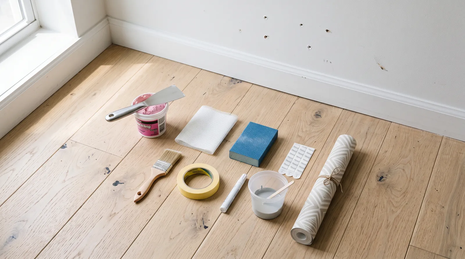 The Renter-Safe Painting and Patching Kit