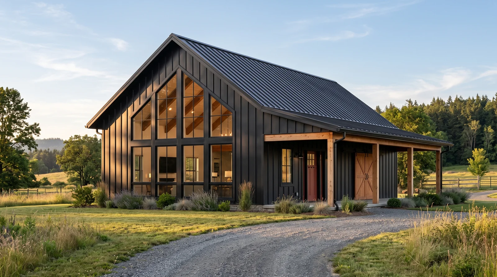 Barndominium paint color ideas