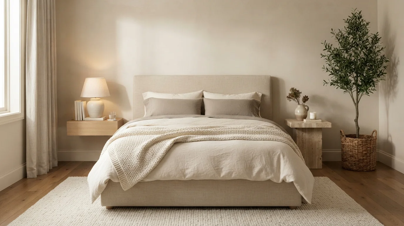 neutral bedroom color idea — Illusive Dream · Diamond Vogel