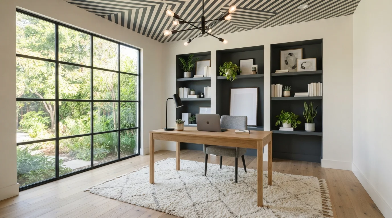 white ceiling color idea — Fossil · Dunn-Edwards