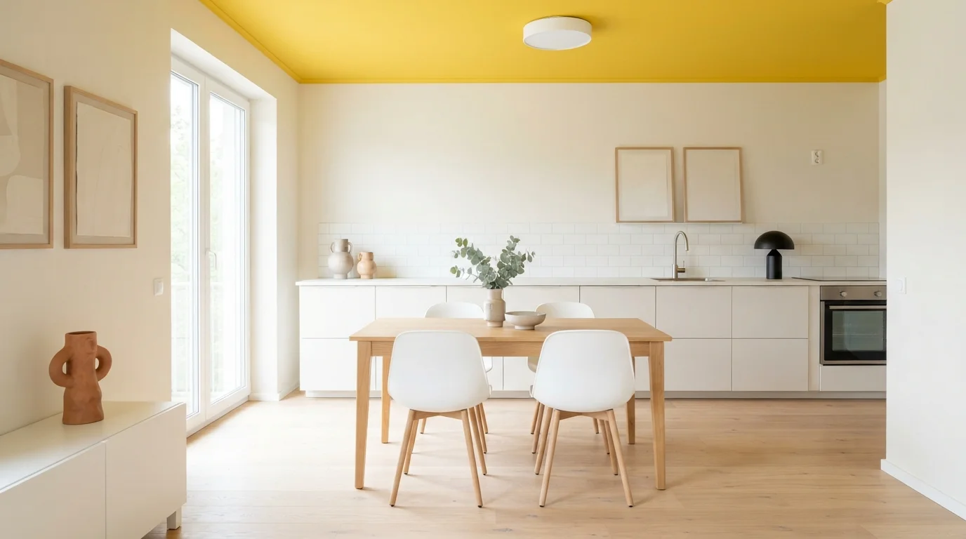 yellow ceiling color idea — Fresh Scent · Kompozit