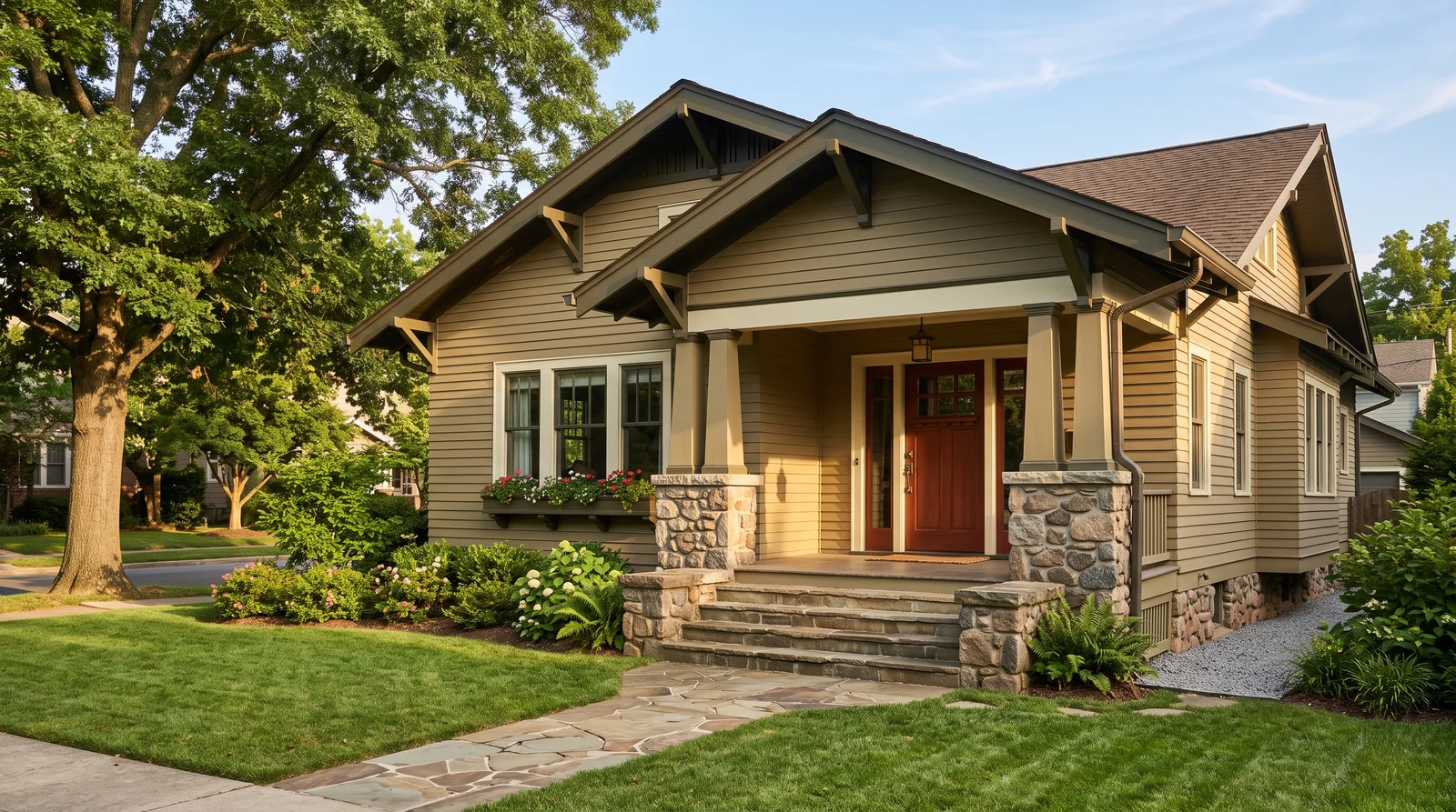 Craftsman paint color ideas