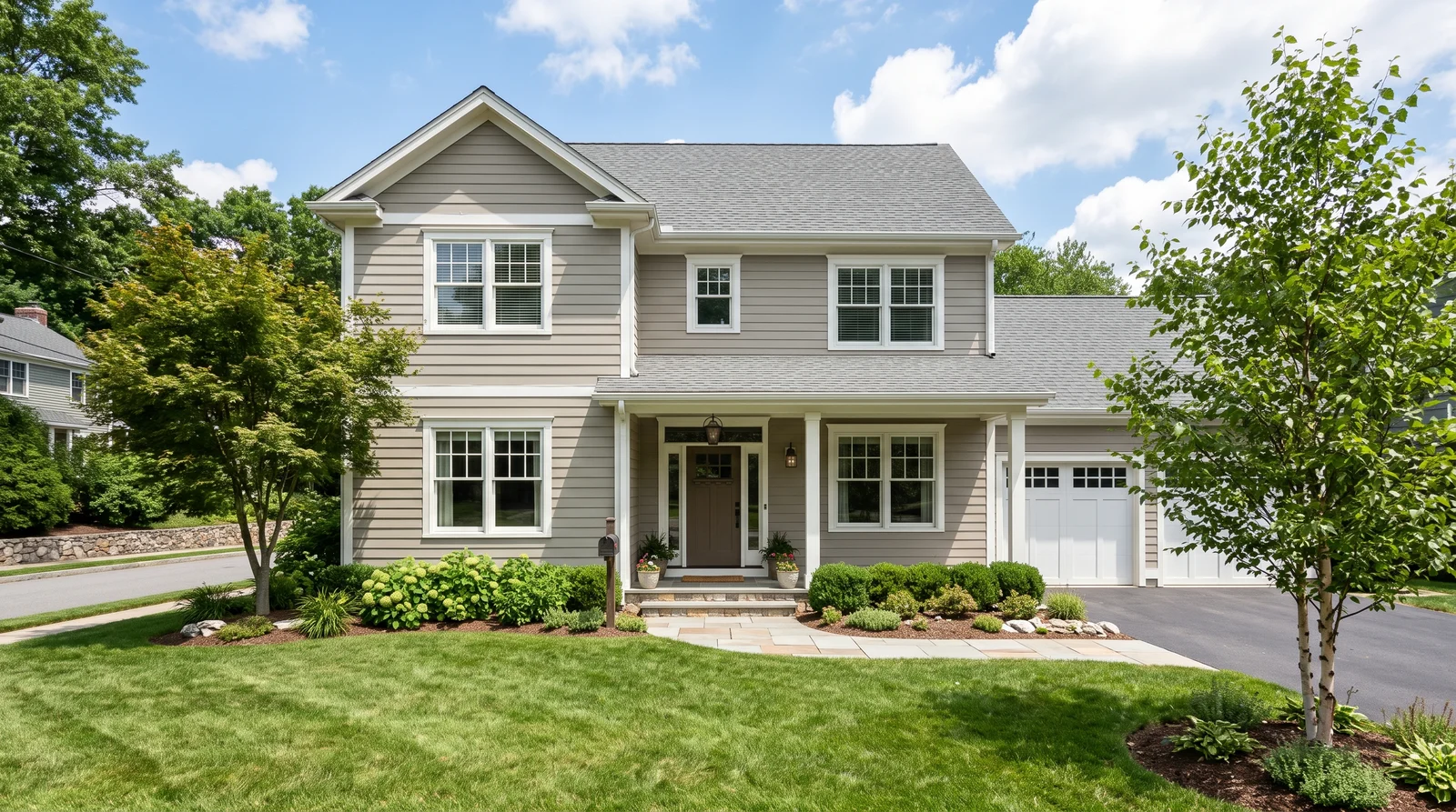 warm greige and khaki bodies — trending exterior colors 2026