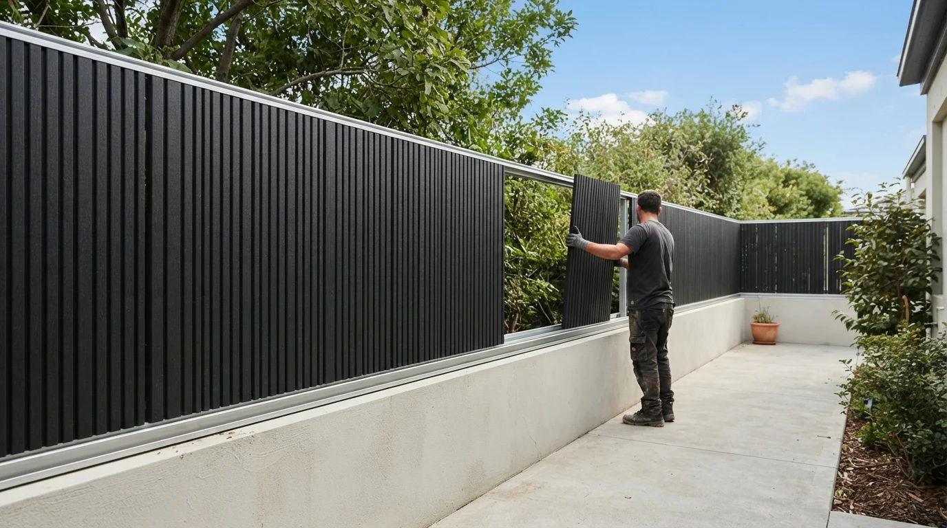 black fence color idea — Black · Benjamin Moore