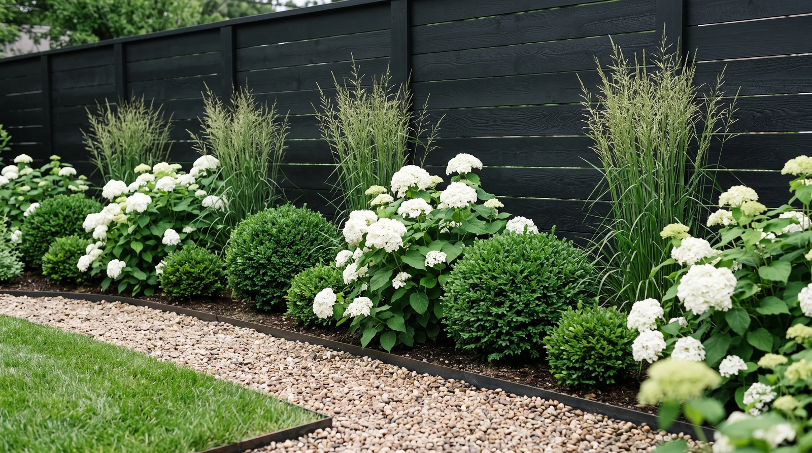 Fence paint color ideas