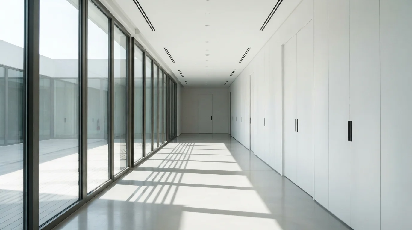 white hallway color idea — Lighthouse · Dunn-Edwards