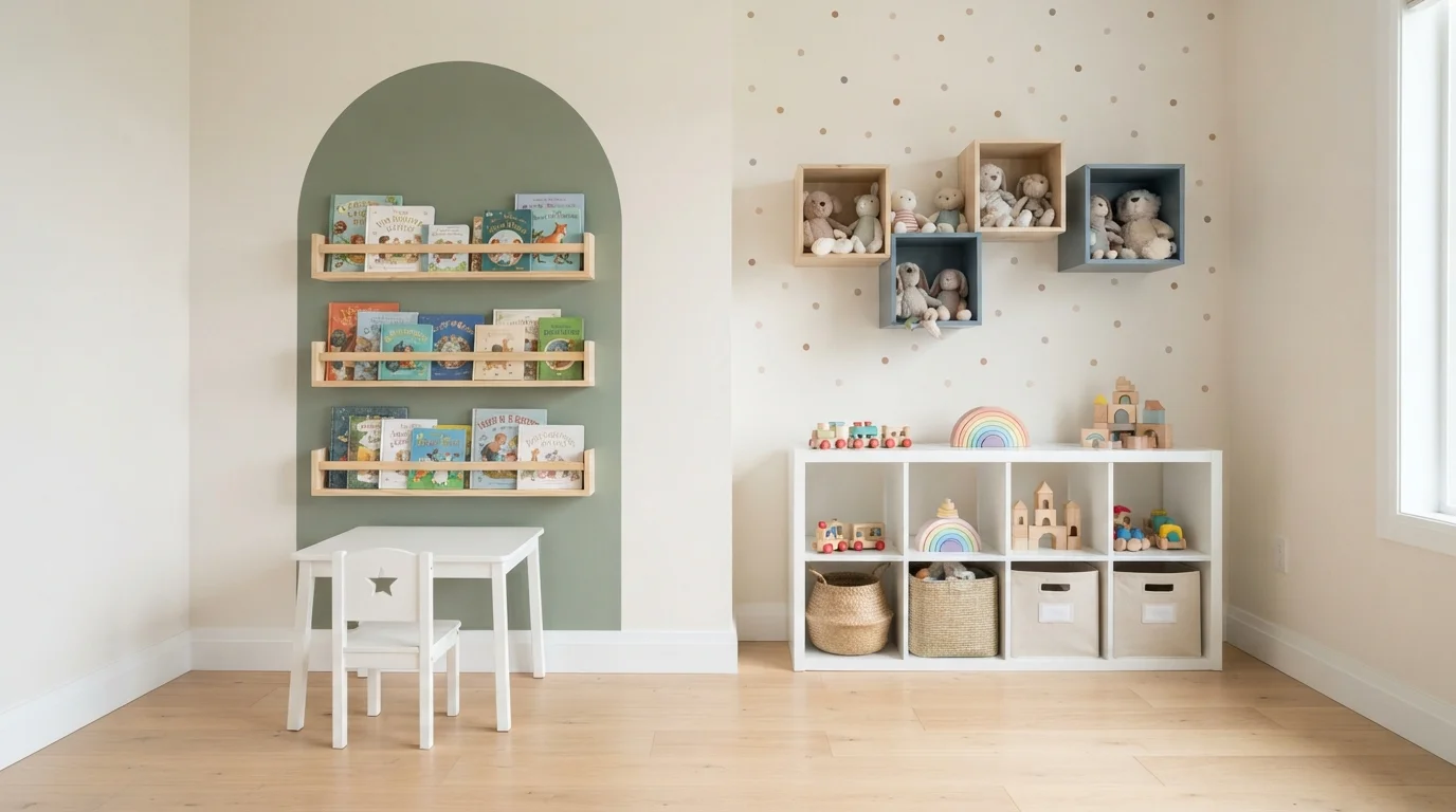green playroom color idea — Shallot Bulb · Behr