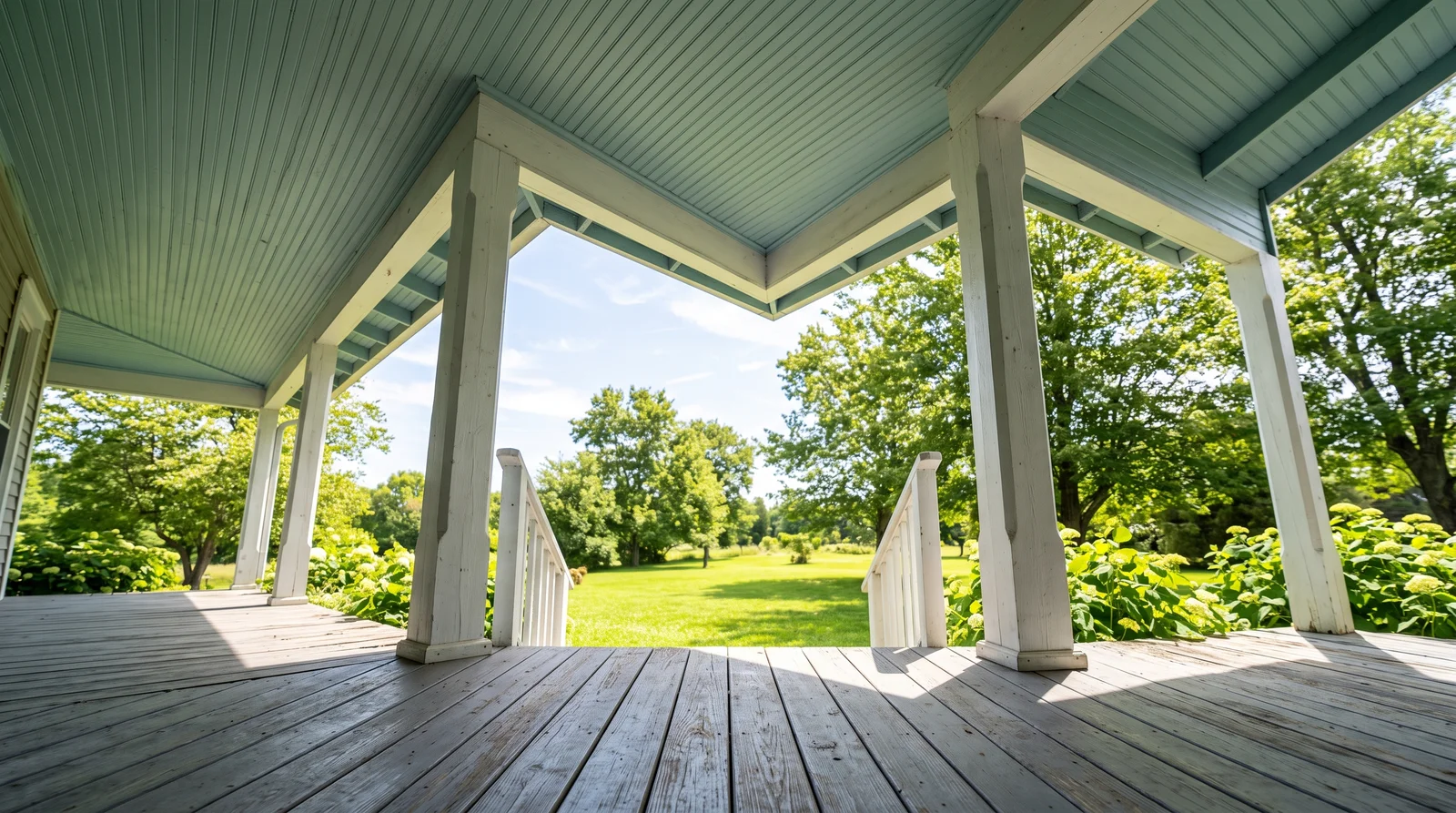 Porch Ceiling paint color ideas