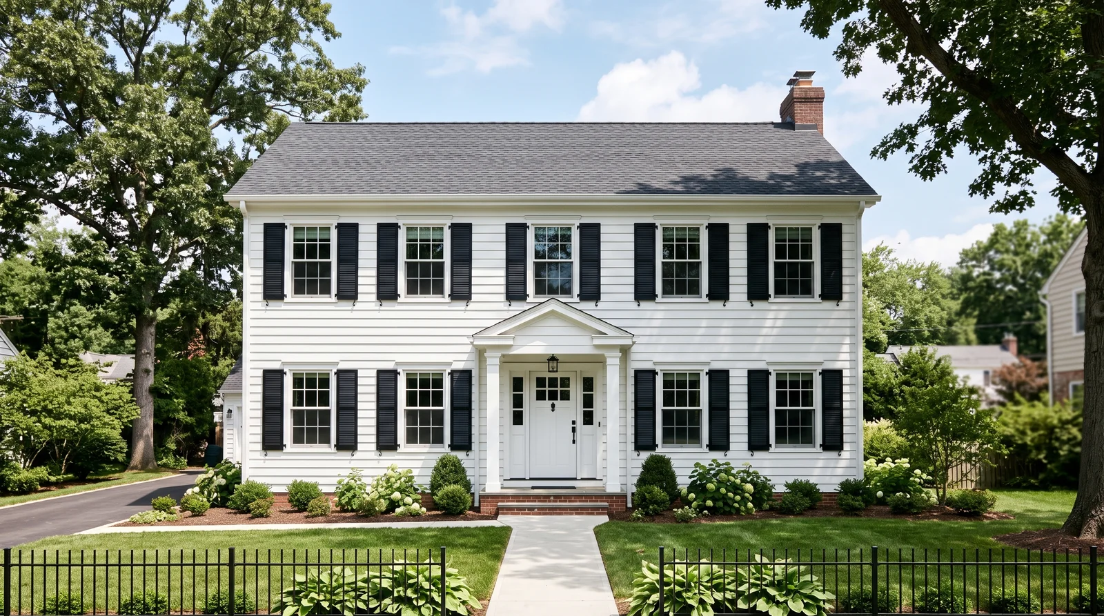 Shutters paint color ideas