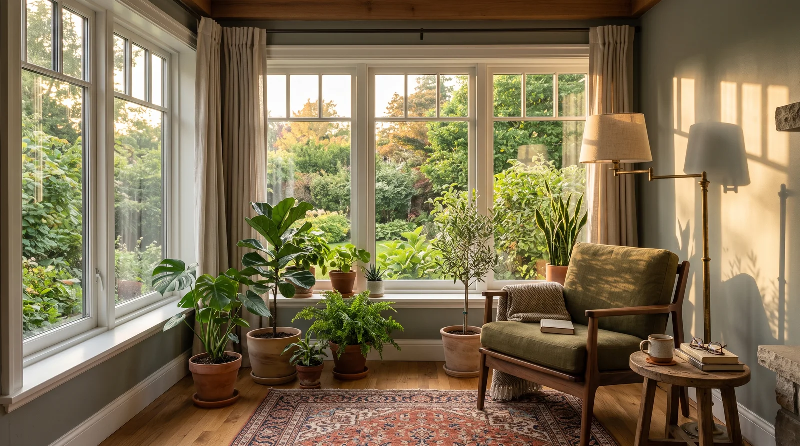 deeper earthy sage for depth — trending sunroom colors 2026