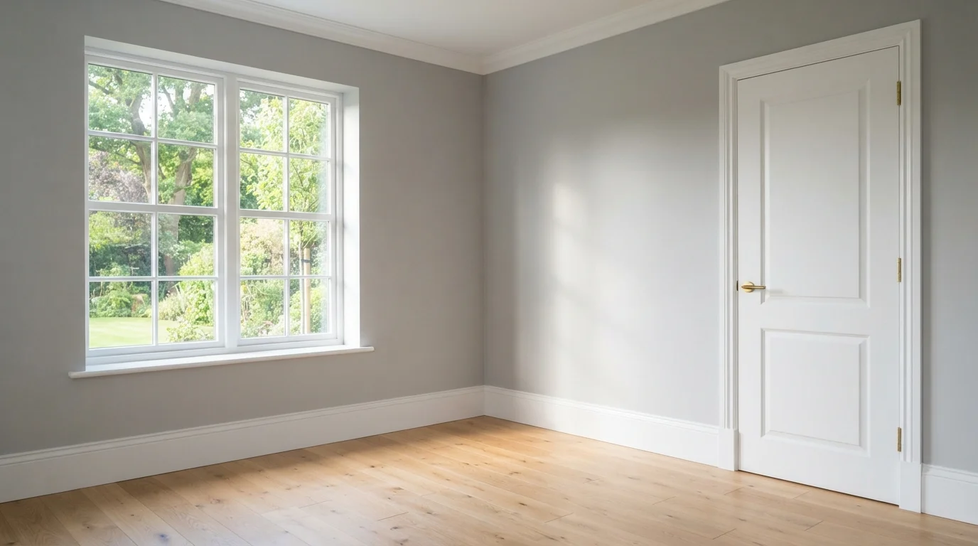 gray trim color idea — Architectural White · C2 Paint