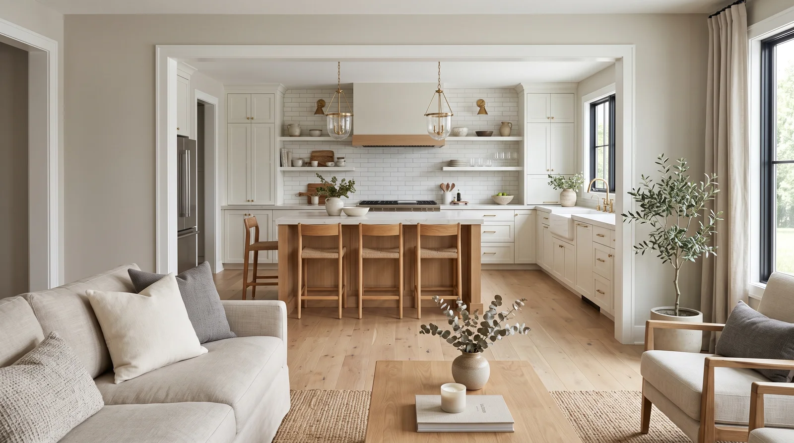 one color, whole main floor — trending whole house colors 2026