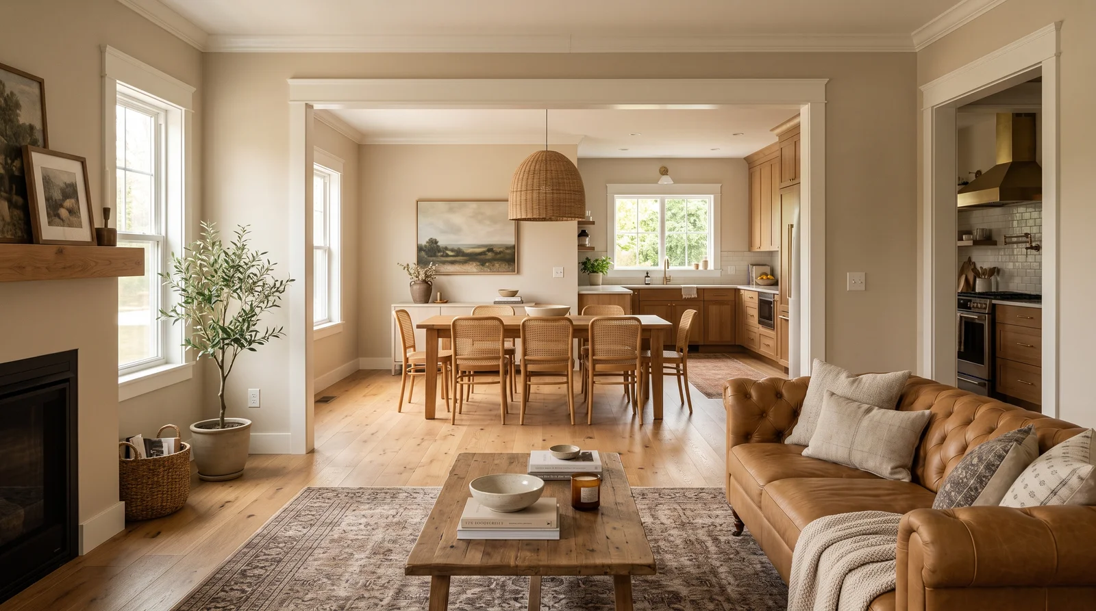 beige is back — trending whole house colors 2026