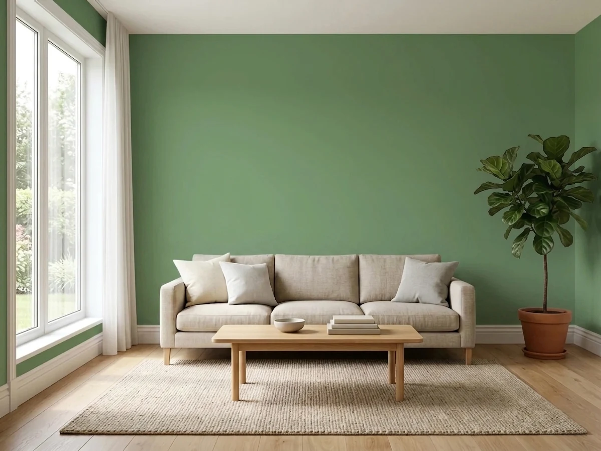 Behr Laurel Tree in a accent wall