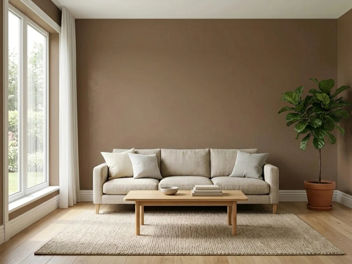 Room painted in Old World