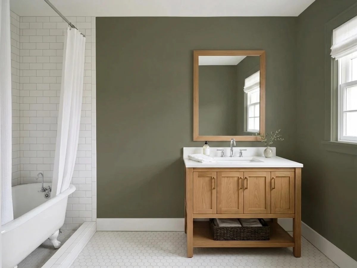 C2 Paint Posh in a bathroom