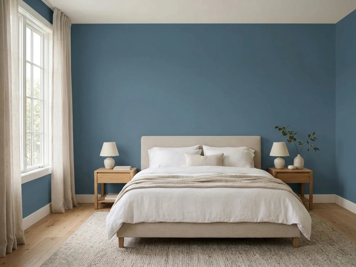 Behr Blueprint in a bedroom