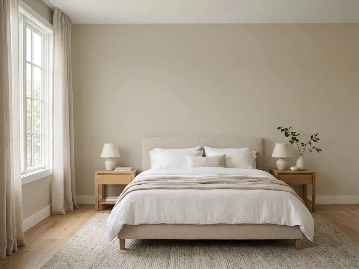 Diamond Vogel Whale Bone in a bedroom