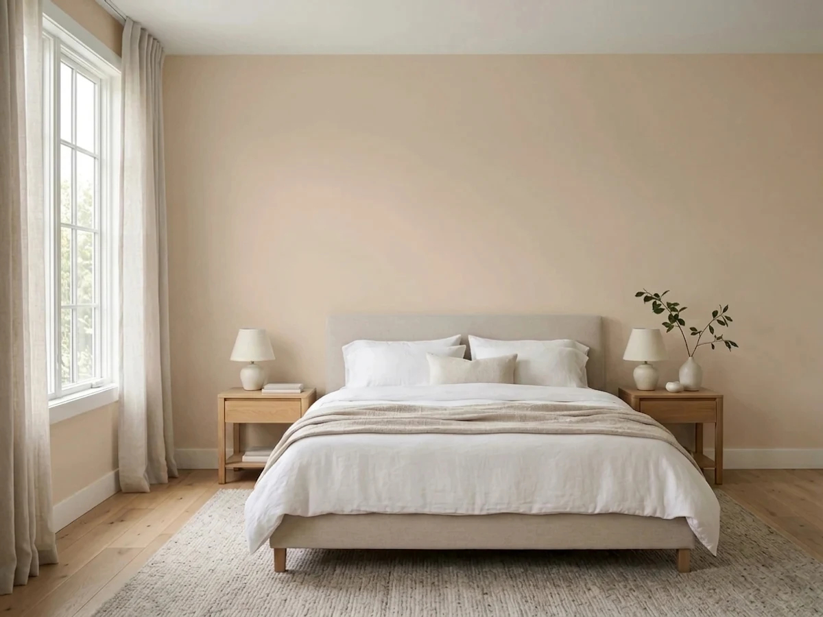 Room painted in Setting Plaster